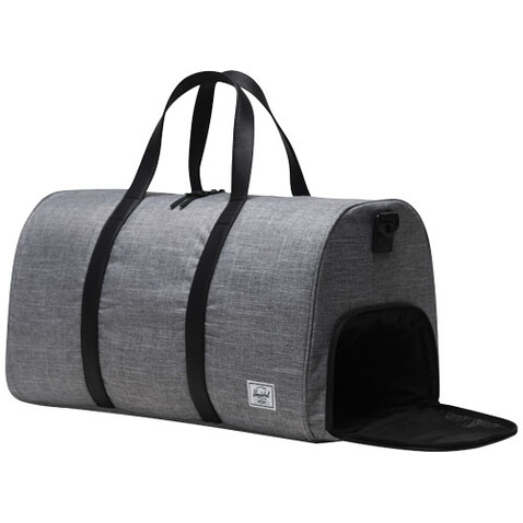 Herschel Novel™ recycelte Reisetasche 43 L, heather grau bedrucken, Art.-Nr. 12069380