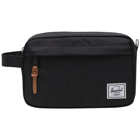 Herschel Chapter recyceltes Reiseset, schwarz bedrucken, Art.-Nr. 12069490