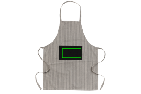 Ukiyo Aware™ 280gr rCotton Deluxe Schürze schwarz bedrucken, Art.-Nr. P262.111