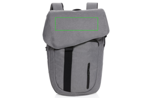 Osaka Rucksack grau bedrucken, Art.-Nr. P705.602