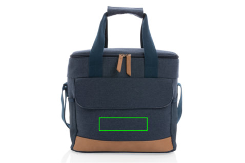Impact AWARE™ rCanvas Kühltasche blau bedrucken, Art.-Nr. P422.395
