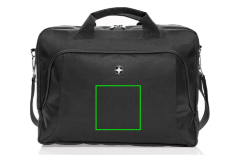 Deluxe 15” Laptop-Tasche schwarz bedrucken, Art.-Nr. P762.090