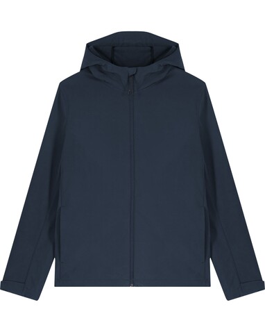 Stanley Discoverer - Die Herren-Softshelljacke mit Kapuze - French Navy - 5XL bedrucken, Art.-Nr. STJM158C7275X