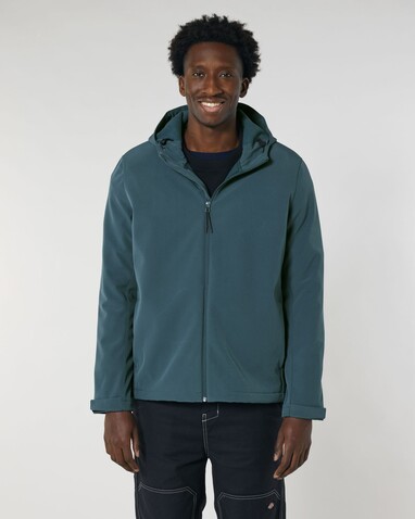 Stanley Discoverer - Die Herren-Softshelljacke mit Kapuze - Stargazer - M bedrucken, Art.-Nr. STJM158C7021M