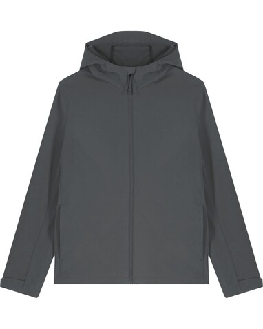 Stanley Discoverer - Die Herren-Softshelljacke mit Kapuze - Anthracite - M bedrucken, Art.-Nr. STJM158C2531M