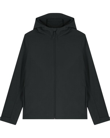 Stanley Discoverer - Die Herren-Softshelljacke mit Kapuze - Black - 5XL bedrucken, Art.-Nr. STJM158C0025X