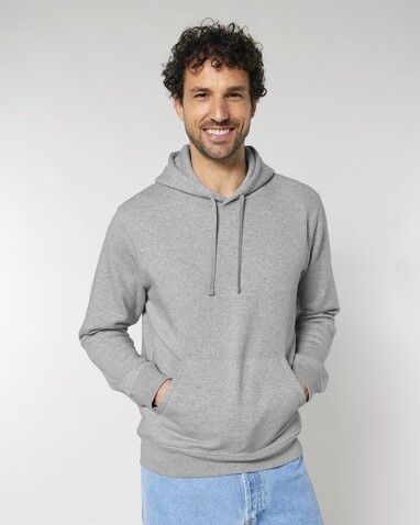 Drummer 2.0 - Der Unisex-Hoodie - Heather Grey - M bedrucken, Art.-Nr. STSU168C2501M
