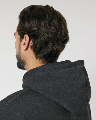 Drummer 2.0 - Der Unisex-Hoodie - Dark Heather Grey - M bedrucken, Art.-Nr. STSU168C6511M