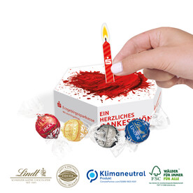 Jubiläums- &amp;amp; Geburtstags-Box, Klimaneutral, FSC® bedrucken, Art.-Nr. 91313