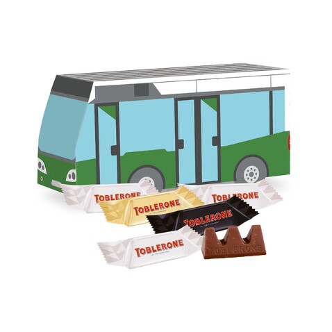 3D Präsent Bus, Klimaneutral, FSC® bedrucken, Art.-Nr. 91124