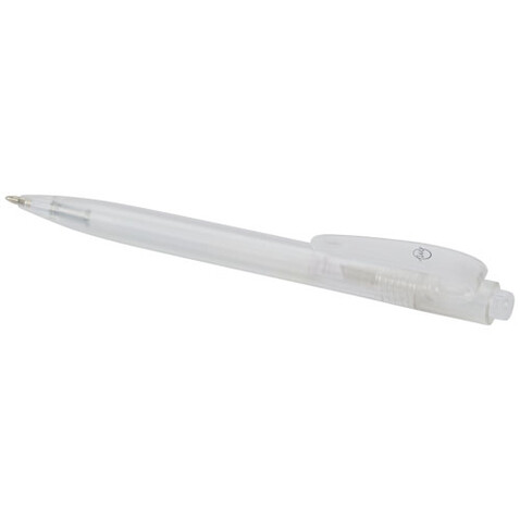Thalaasa Kugelschreiber aus Ozean Plastik (schwarze Mine), weiss bedrucken, Art.-Nr. 10783501