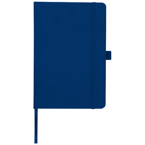 Thalaasa Hardcover Notizbuch aus Ozean Kunststoff, blau bedrucken, Art.-Nr. 10784652