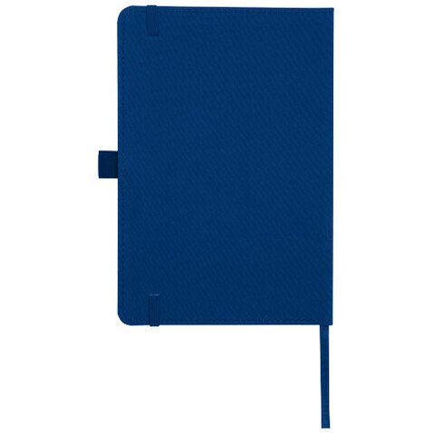 Thalaasa Hardcover Notizbuch aus Ozean Kunststoff, blau bedrucken, Art.-Nr. 10784652