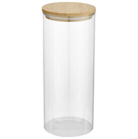 Boley 940 ml Glasbehälter für Lebensmittel, natural, transparent bedrucken, Art.-Nr. 11334106