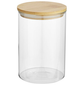 Boley 550 ml Glasbehälter für Lebensmittel, natural, transparent bedrucken, Art.-Nr. 11334206