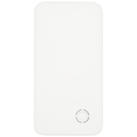 Slender 4000 mAh flache Dual Powerbank, weiss bedrucken, Art.-Nr. 12431901