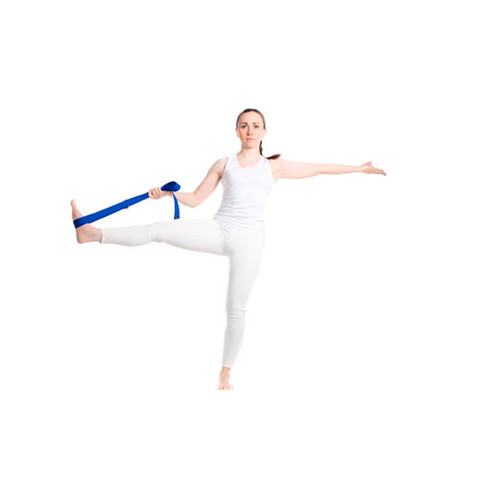 Virabha RPET Yogagurt, blau bedrucken, Art.-Nr. 12703652