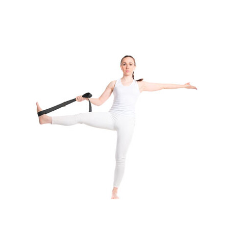 Virabha RPET Yogagurt, schwarz bedrucken, Art.-Nr. 12703690