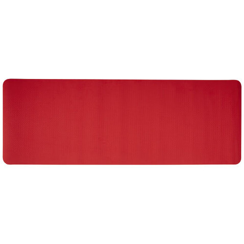 Virabha Yogamatte aus recyceltem TPE, rot bedrucken, Art.-Nr. 12703721