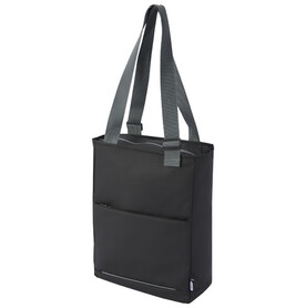 Aqua wasserabweisende 14" Laptop-Tragetasche aus GRS Recyclingmaterial 14 L, schwarz bedrucken, Art.-Nr. 13003890 Aqua wasserabweisende 14" Laptop-Tragetasche aus GRS Recyclingmaterial 14 L, schwarz bedrucken, Art.-Nr. 13003890