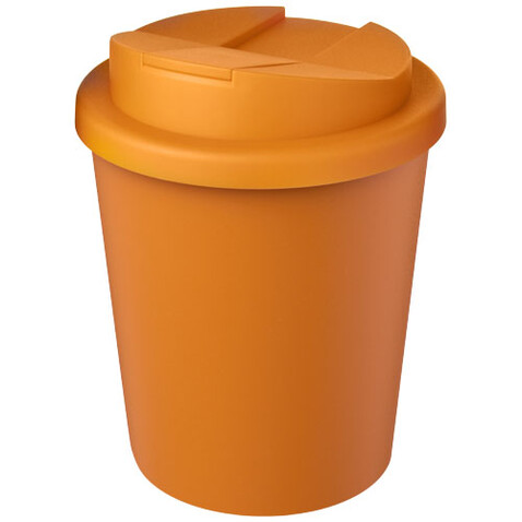 Americano® Espresso Eco 250 ml recycelter Isolierbecher mit auslaufsicherem Deckel, orange bedrucken, Art.-Nr. 21045531