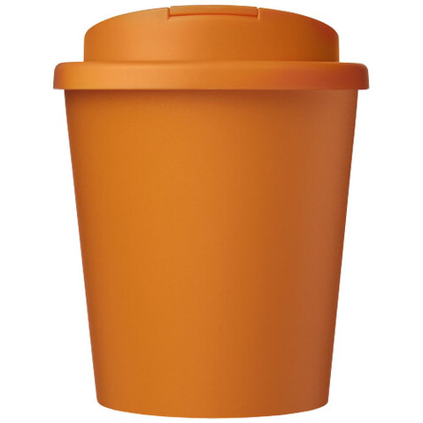 Americano® Espresso Eco 250 ml recycelter Isolierbecher mit auslaufsicherem Deckel, orange bedrucken, Art.-Nr. 21045531