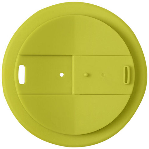 Americano® Espresso Eco 250 ml recycelter Isolierbecher mit auslaufsicherem Deckel, limone bedrucken, Art.-Nr. 21045563