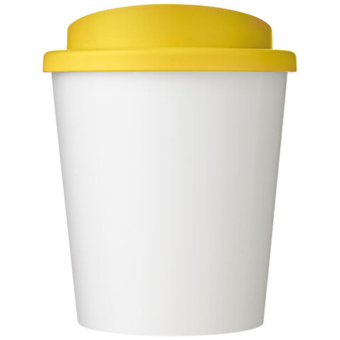 Brite-Americano® Eco Isolierbecher, 250 ml, gelb bedrucken, Art.-Nr. 21049611