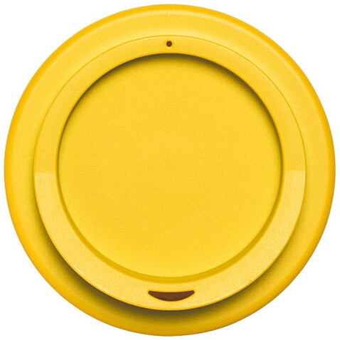 Brite-Americano® Eco Isolierbecher, 250 ml, gelb bedrucken, Art.-Nr. 21049611