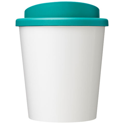Brite-Americano® Eco Isolierbecher, 250 ml, aquablau bedrucken, Art.-Nr. 21049651