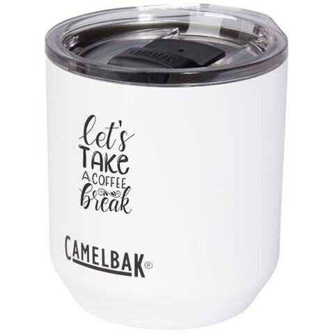 CamelBak® Horizon Rocks vakuumisolierter Trinkbecher, 300 ml, weiss bedrucken, Art.-Nr. 10074901