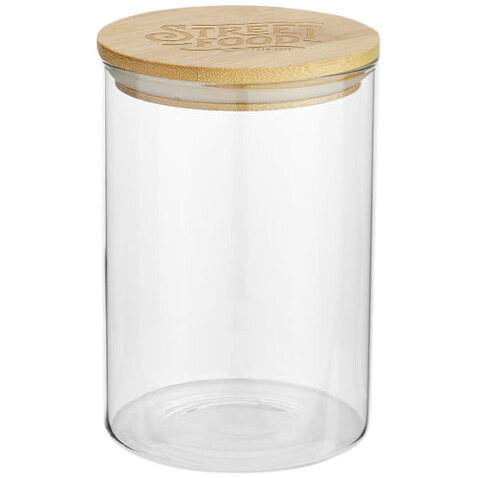 Boley 550 ml Glasbehälter für Lebensmittel, natural, transparent bedrucken, Art.-Nr. 11334206