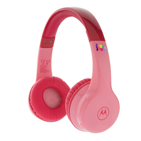 Motorola JR 300 kids wireless safety headphone rosa bedrucken, Art.-Nr. P329.554