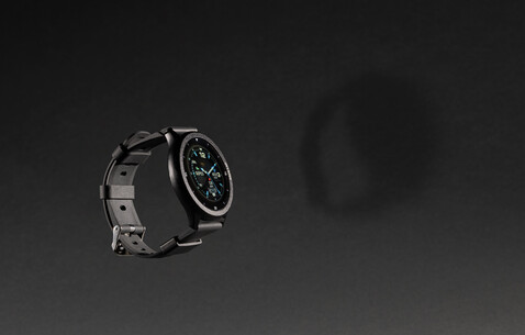 Swiss Peak Watch aus RCS recyceltem TPU schwarz bedrucken, Art.-Nr. P330.851