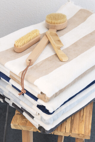 Ukiyo Aware™ Yukari XL Strandtuch 100x180cm braun bedrucken, Art.-Nr. P453.839