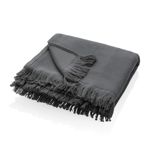 UKIYO Keiko AWARE™ Hamamtuch 100x180cm anthrazit bedrucken, Art.-Nr. P453.840