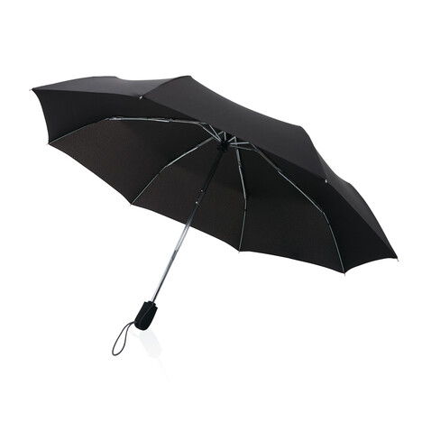 Swiss Peak AWARE™ Traveller 21&quot; Automatikschirm schwarz bedrucken, Art.-Nr. P850.481