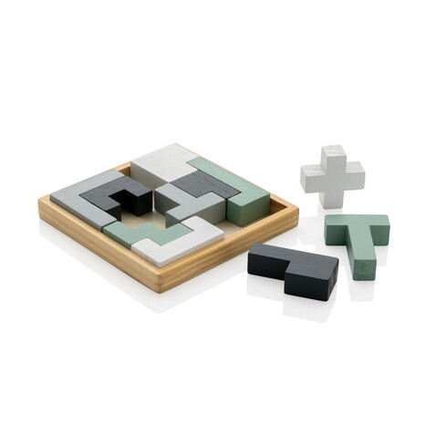 Cree Holz-Puzzle braun bedrucken, Art.-Nr. P940.289