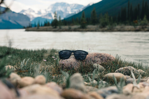 Swiss Peak polarisierte Sonnenbrille aus RCS Kunststoff schwarz bedrucken, Art.-Nr. P453.981