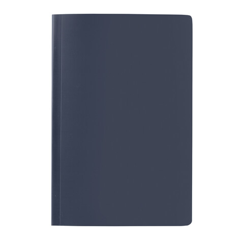 Impact Softcover A5 Notizbuch mit Steinpapier navy blau bedrucken, Art.-Nr. P774.215