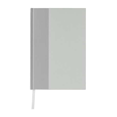 Words GRS zertifiziertes RPET &amp; Kraft Notizbuch A5 off white bedrucken, Art.-Nr. P774.543