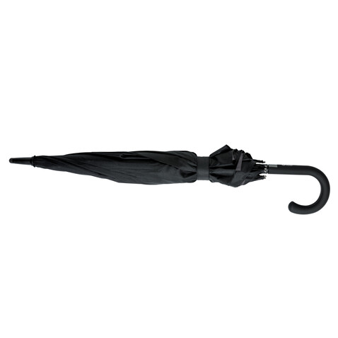 Swiss Peak AWARE™ 23&quot; bis 27&quot; erweiterbarer Regenschirm schwarz bedrucken, Art.-Nr. P850.451