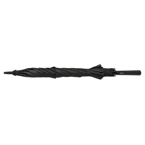 Swiss Peak AWARE™ Tornado 23&quot; Sturmschirm schwarz bedrucken, Art.-Nr. P850.471