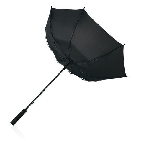 Swiss Peak AWARE™ Tornado 23&quot; Sturmschirm schwarz bedrucken, Art.-Nr. P850.471