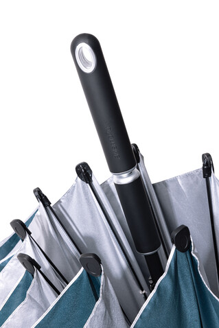 AWARE™ 27&quot; Hurricane Sturmschirm blau bedrucken, Art.-Nr. P850.495