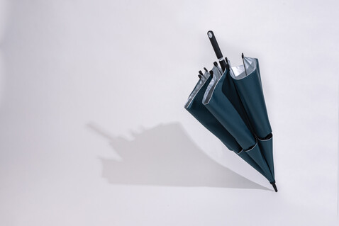 AWARE™ 27&quot; Hurricane Sturmschirm blau bedrucken, Art.-Nr. P850.495