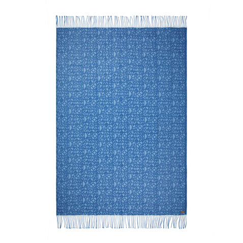 VINGA Verso Decke blau bedrucken, Art.-Nr. 102019