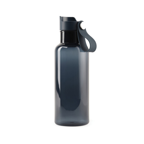 VINGA Balti 600ml Flasche aus RCS recyceltem PET navy blau bedrucken, Art.-Nr. V433015