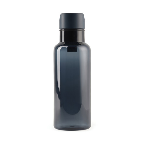 VINGA Balti 600ml Flasche aus RCS recyceltem PET navy blau bedrucken, Art.-Nr. V433015