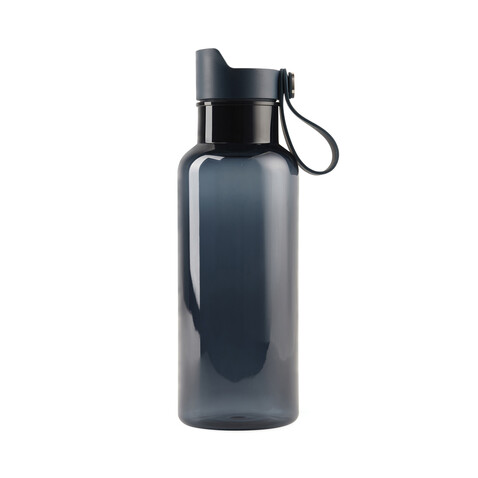 VINGA Balti 600ml Flasche aus RCS recyceltem PET navy blau bedrucken, Art.-Nr. V433015